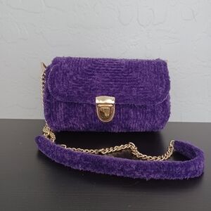 Handmade Bargello Mini Shoulder Bag Size OS Handmade